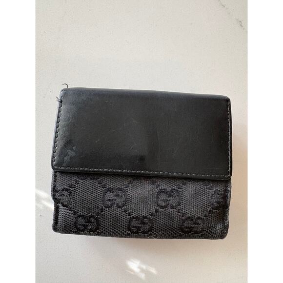 Gucci GG Canvas Jackie Compact Wallet - Y2K w/Silver Hardware - Picture 8 of 8